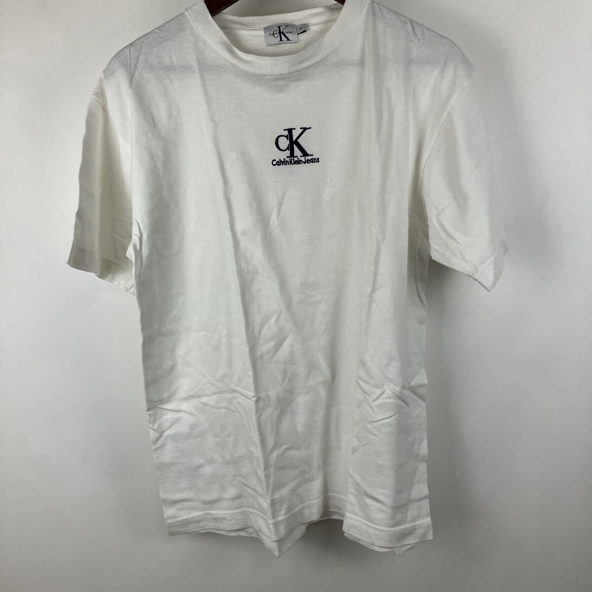 Calvin Klein Jeans Tシャツ ホワイト 半袖Tシャツ カルバンクライン 拍卖