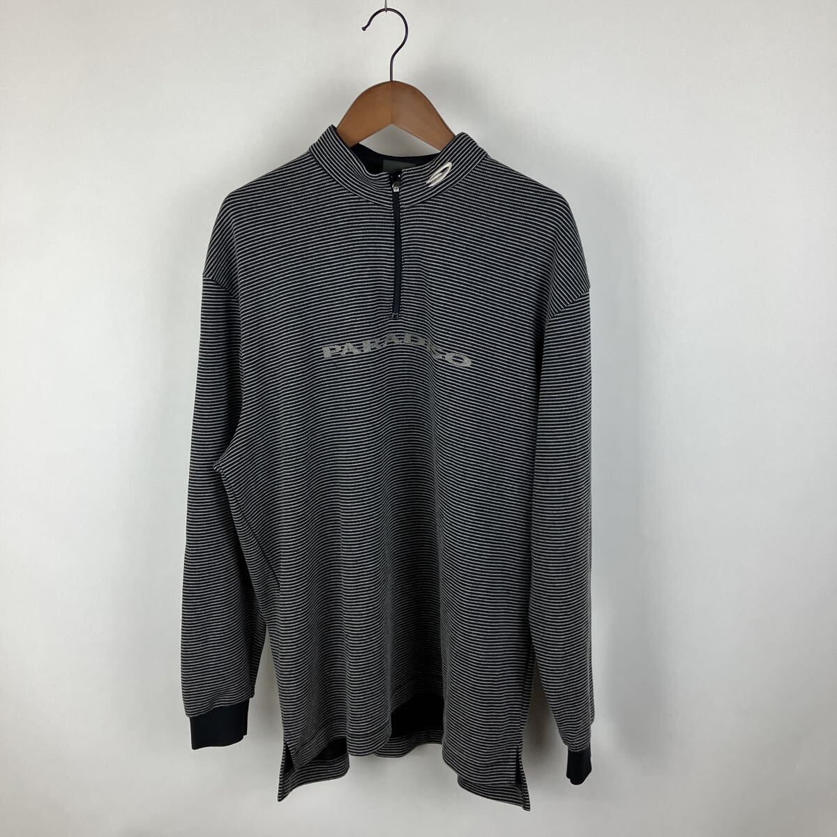 PARADISO パラディーゾゴルフ ゴルフ ウェア ジップ アウトドア シャツ 長袖 トップス レジャー メンズ スポーツウェア カジュアル 拍卖