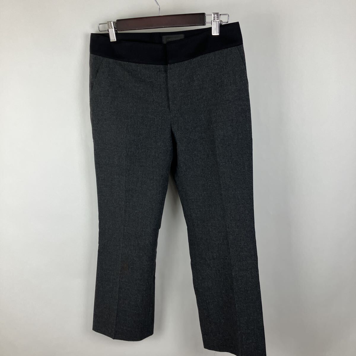 UNTITLED パンツ グレー ボトムス カジュアル ゆったり 男女兼用 メンズファッション スラックス スラックスパンツ拍卖