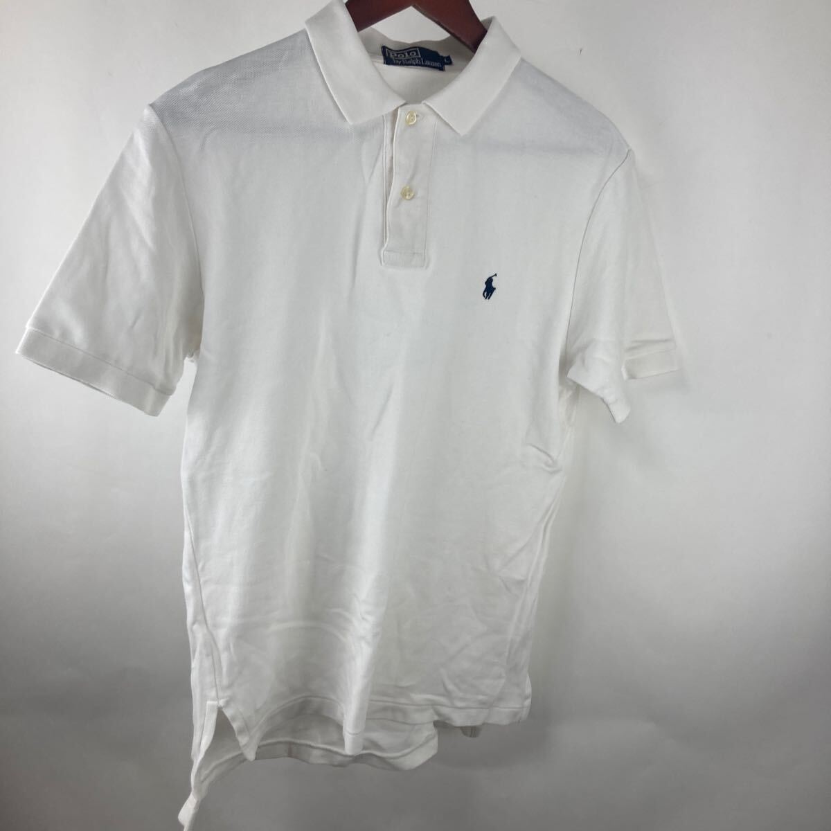 大きいサイズ POLO RALPH LAUREN ラルフローレン ホワイト ポロシャツ 半袖ポロシャツ ポロラルフローレン 白 メンズ L ゴルフウェア 拍卖