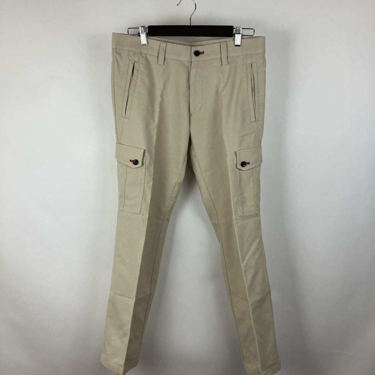 ルコックスポルティフ カーゴパンツ ストレッチ ベージュ パンツ カーゴ ゴルフウェア スポーツカジュアル スポーツファッション拍卖