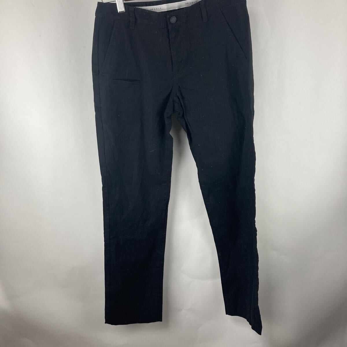 ブラック コットン チノパン アメリカ古着 ワークパンツ 古着 古着卸 23区 23区ゴルフ アメカジ ストリート系 激安古着 刺繍拍卖