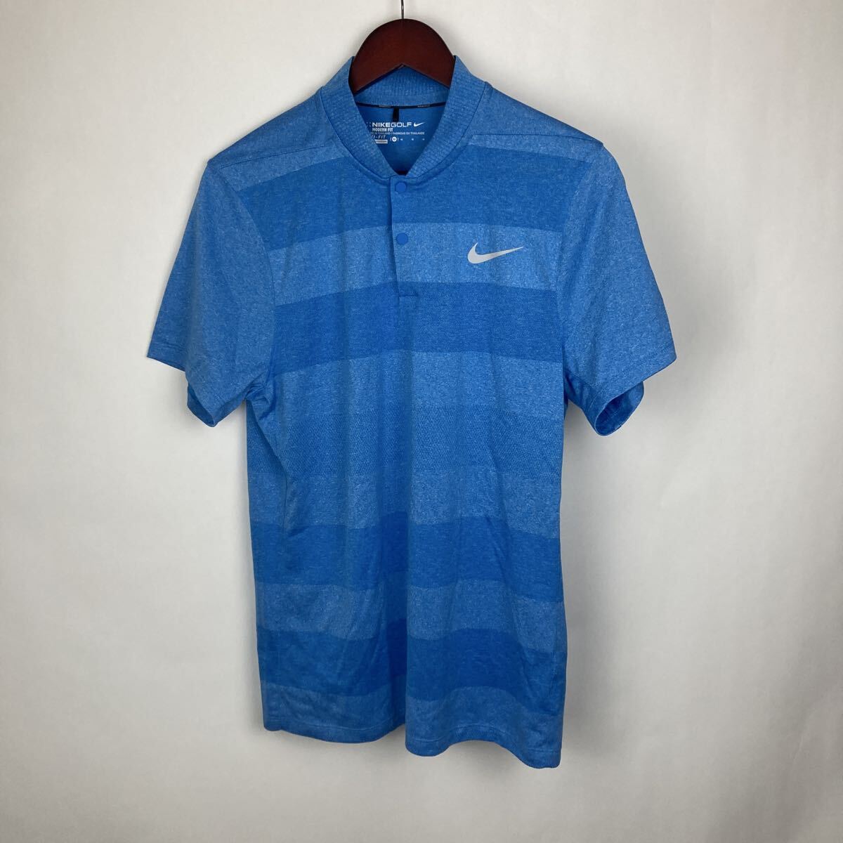 NIKE ナイキ GOLF 半袖ポロシャツ ゴルフ トップス ブルー スポーツウェア ナイキゴルフ ゴルフウェア スポーツウェア 古着 スポーツ拍卖