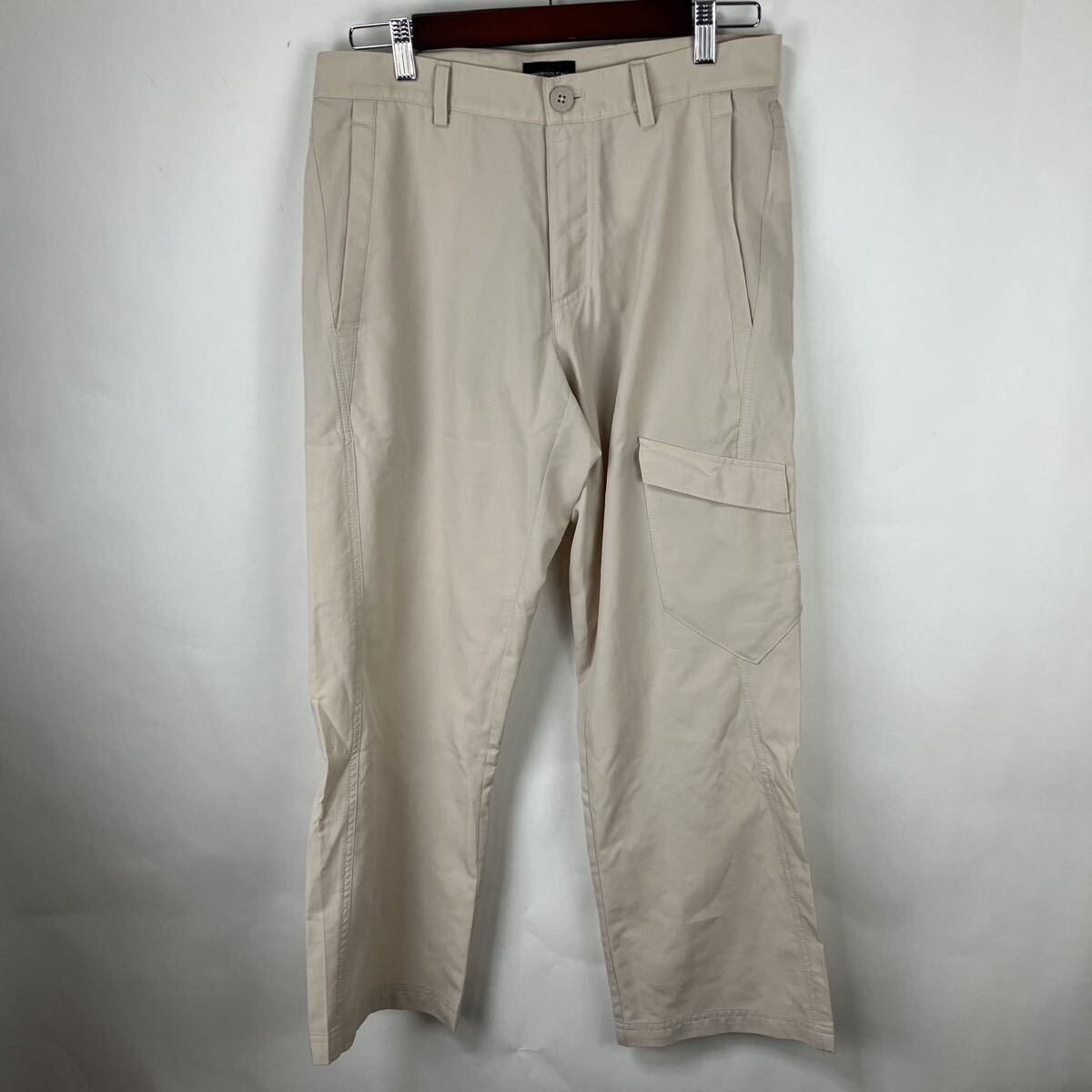 NIKE ナイキ ベージュ パンツ 古着 ストレッチ GOLF ゴルフ カーゴパンツ ボトムス Lサイズ 長ズボン メンズ 男性向け拍卖