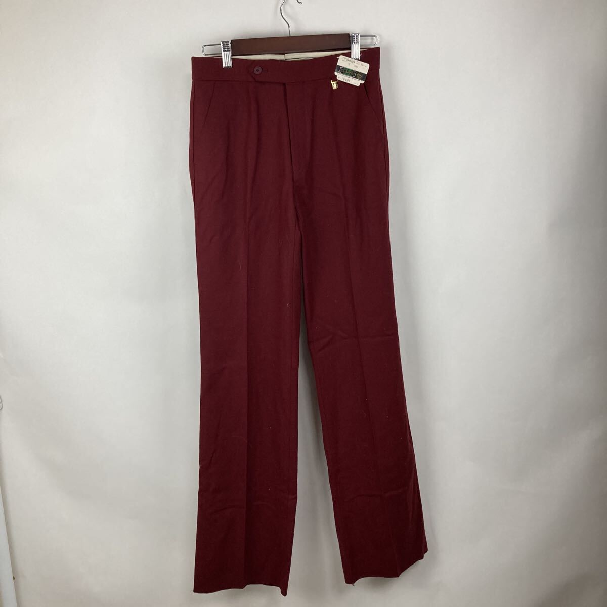ワンシングウェア パンツ ディッキーズ バーガンディ チノ スラックス ワイドパンツ ボトムス レッド 激安古着 古着卸拍卖