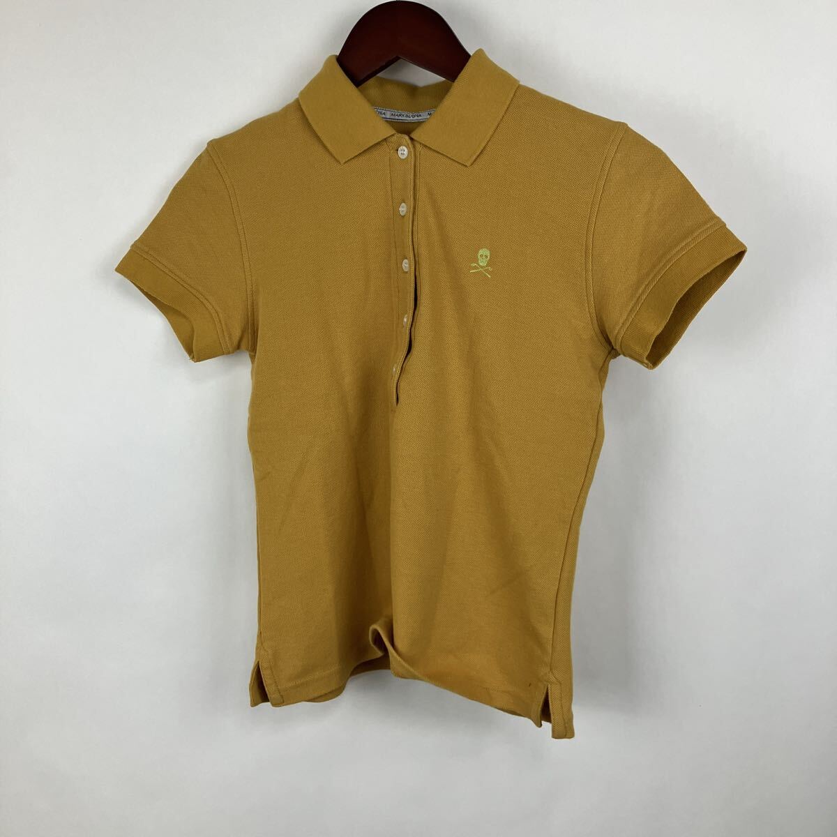 マークアンドロナ ポロシャツ 黄色 XSサイズ 半袖 半袖ポロシャツ イエロー ゴルフウェア レディース 女性用 女性向け拍卖