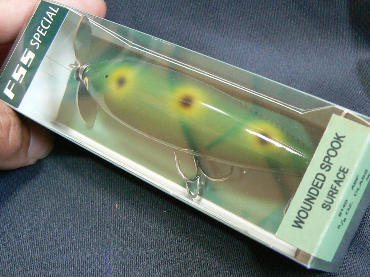 HEDDON ヘドン FSSスペシャル ウーンデッドスプーク 青島スペシャル 未開封未使用品 №33拍卖