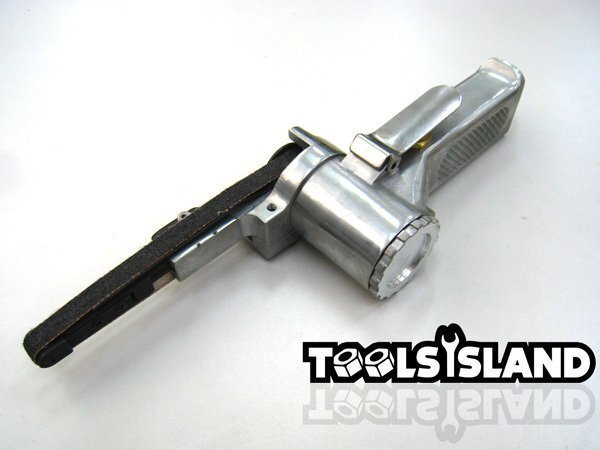 10mm エアベルトサンダー 替えベルト3本付き エアーベルトサンダー 回転式ヤスリ やすり 研磨 塗装剥がし バリ取り TKL019拍卖