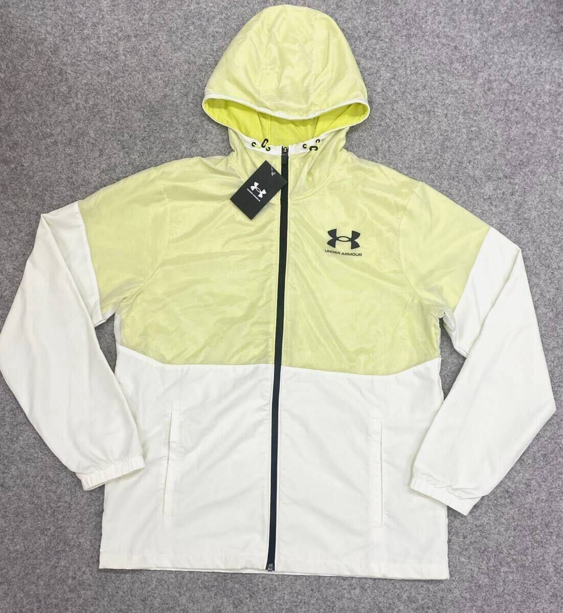 送料600円~◇新品◇UNDER ARMOUR アンダーアーマー◇Lサイズ◇トレーニングウェア UAメッシュ ラインド ウーブン ジャケット 拍卖