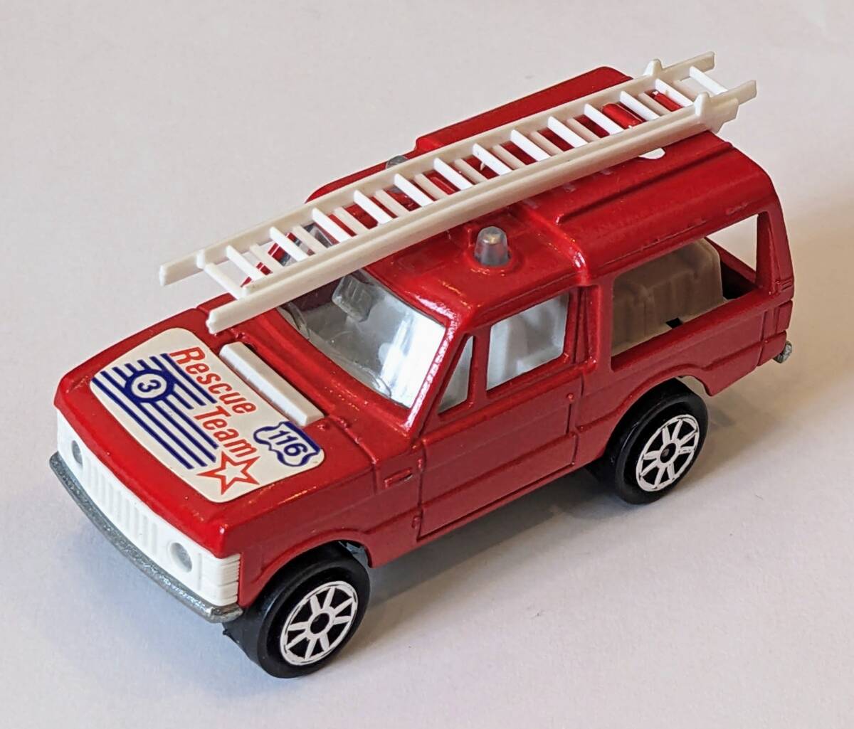 仏マジョレット レンジローバー 消防車 レスキュー車 1/60 フランス製拍卖