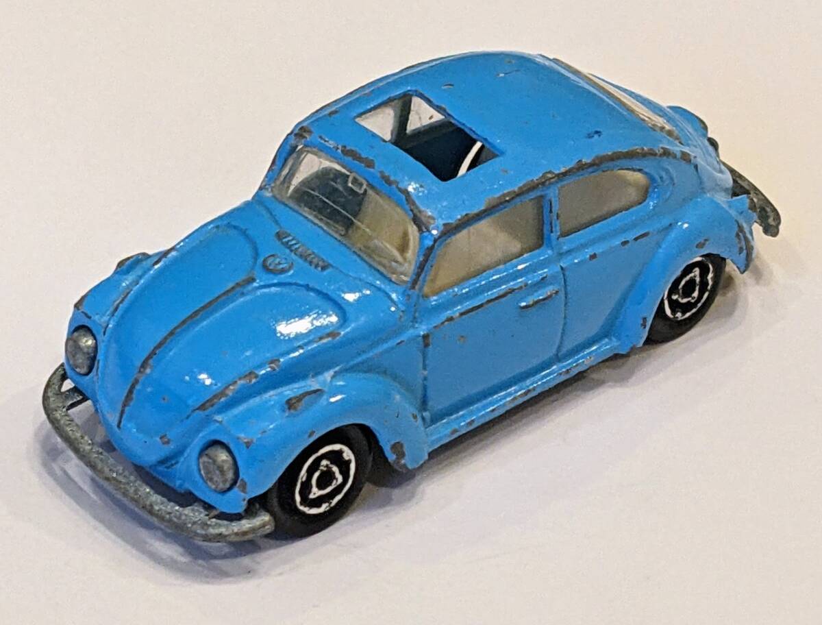 マジョレット フォルクスワーゲン ビートル VW 1302 水色 ジャンク 1/60拍卖