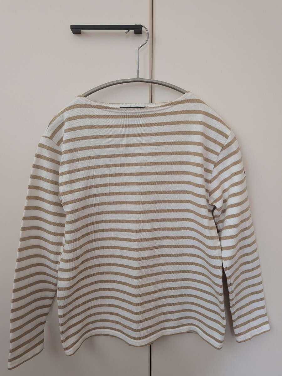 セントジェームス SAINT JAMES ウエッソン カットソー ボーダー ベージュ T1拍卖