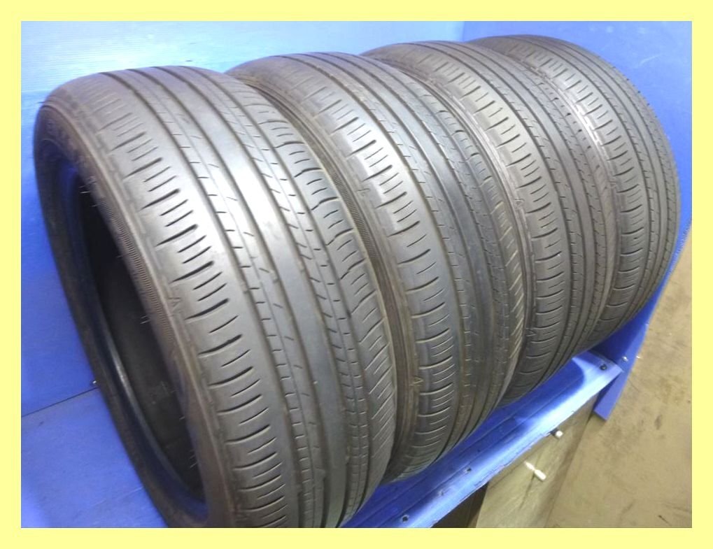 2022-2023-2024年製 8-9分山 9分山 4本セット ダンロップ ★ エナセーブ EC300+ 【205/55R17】 4本★QJ0946 セレナ オーラ インプレッサ拍卖