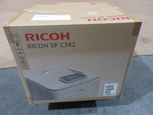 新DCE 1277♪ 未使用品 RICOH【 SP C342 】リコー A4カラーレーザープリンター拍卖