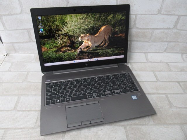 AU0050 Ω 新DCN6 2970♪ 保証有 HP【 ZBook 15 G6 】Quadro T1000【 Win11 Pro / i7‐9750H / 16.0GB / HDD:1TB+SSD:512GB 】AC無拍卖