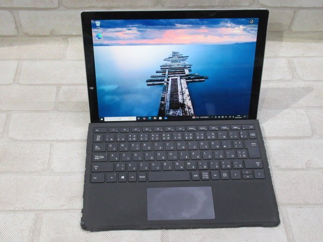 AU0077 Ω 新DCN8 2991m 保証有 MicroSoft Surface Pro Model:1796 【 Win10 Pro / m3-7Y30 / 4.00GB / SSD:128GB 】※AC無拍卖