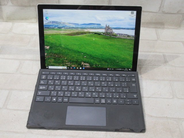 AU0073 Ω 新DCN8 2999m 保証有 MicroSoft Surface Pro Model:1796 【 Win10 Pro / m3-7Y30 / 4.00GB / SSD:128GB 】※AC無拍卖