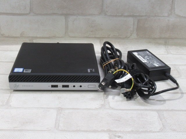 AJ0716 Ω 新DCD 3694m 保証有 HP【 ProDesk 400 G4 DM 】【 Win11 Pro / Core i3-8100T / 8.00GB / SSD:128GB 】拍卖