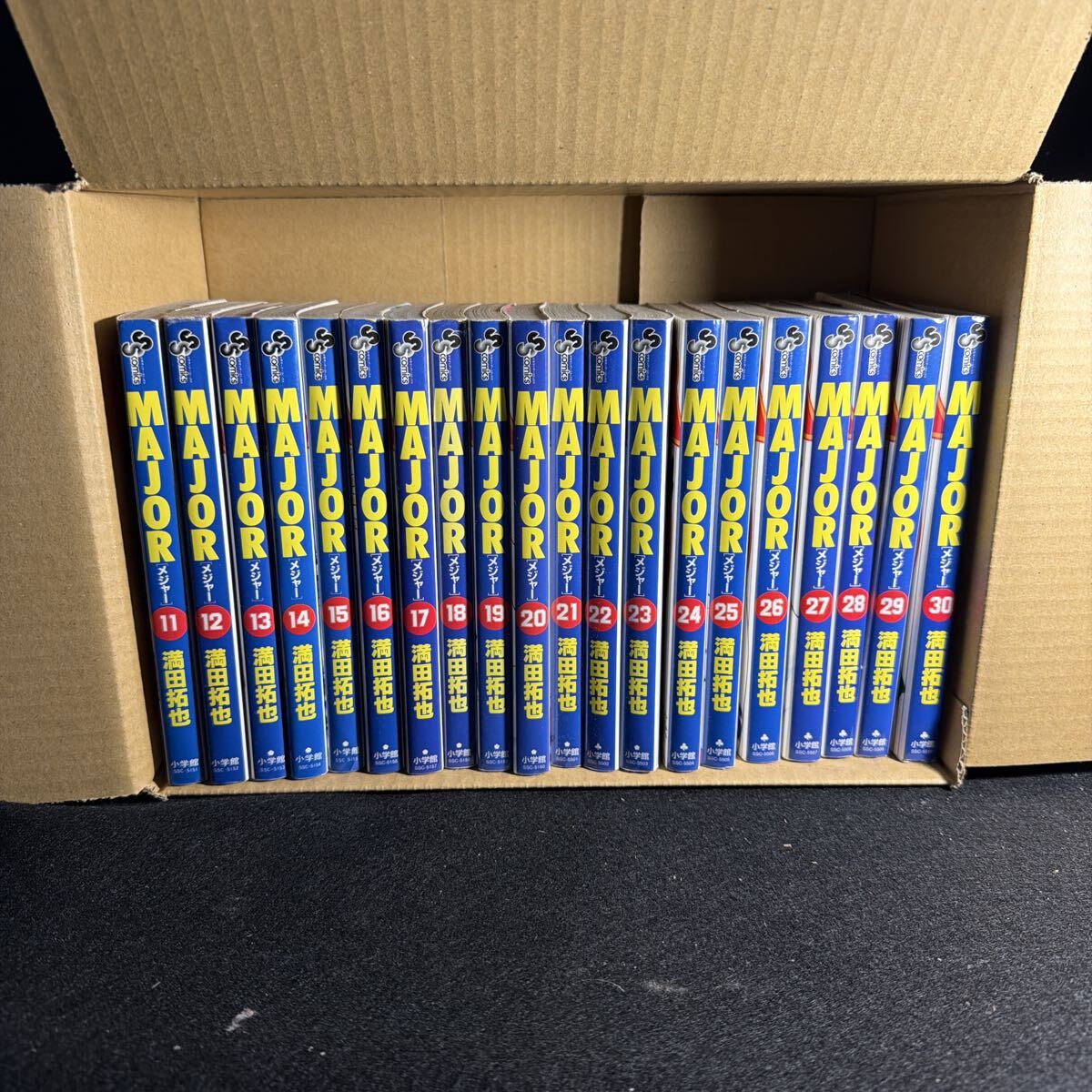 MAJOR メジャー 漫画 11〜30SET 小学館 満田拓也 野球拍卖