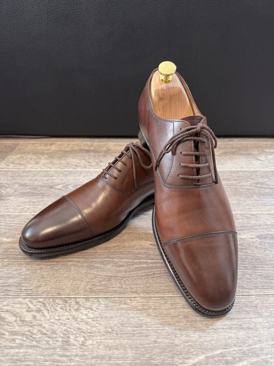 【美品】スコッチグレイン 916 ダークブラウン 26.0cm E(やや細め) シューキーパー付き / Scotch Grain 916 DBR 26cm Made in Japan拍卖