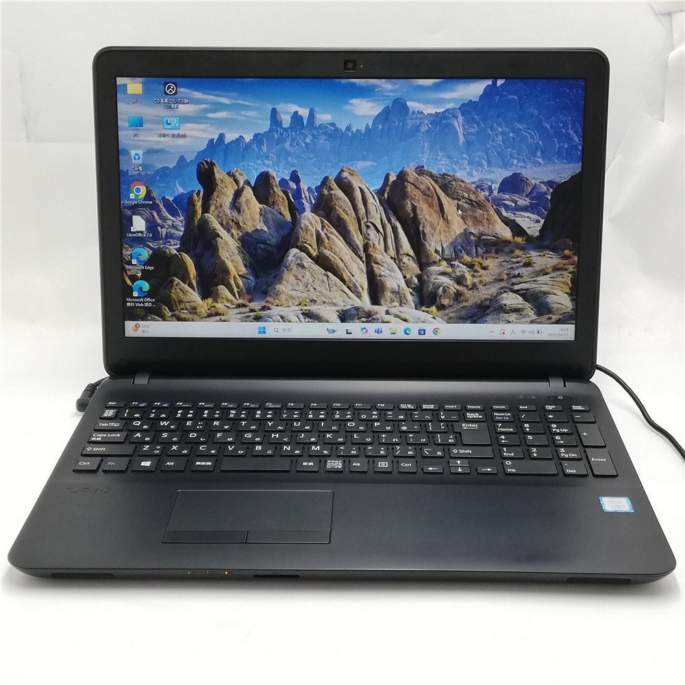 秋SALE 9台限定 新品SSD搭載 Wi-Fi有 中古ノートパソコン SONY VAIO VJPH11C11N Core i5 DVDマルチ 無線LAN Windows11 Office済 即使用可能拍卖