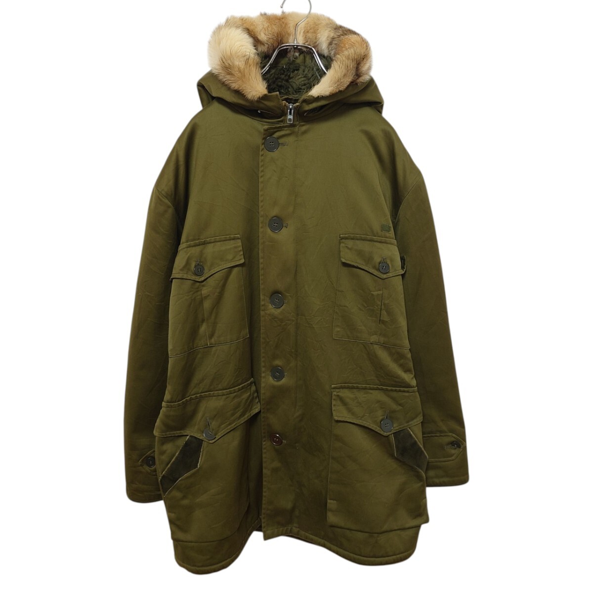 【MUSKOX】 デンマーク製 裏ボア ファーフード モッズコート A-4014拍卖