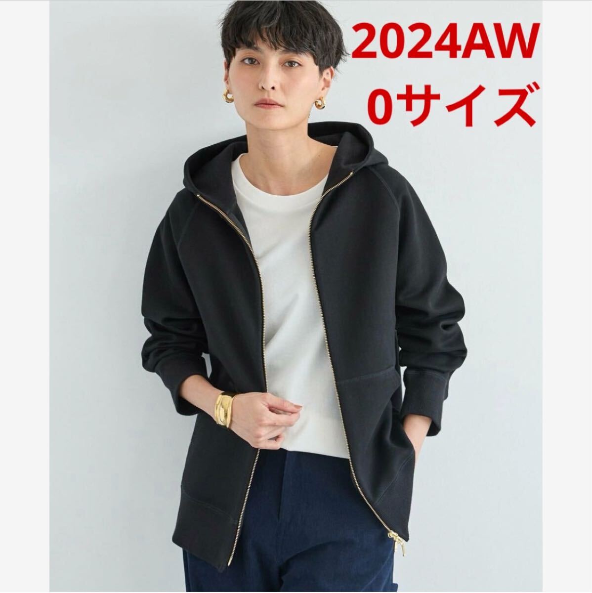 ほぼ新品*BARNYARDSTORM NEWダブルフェイスパーカー 黒 綺麗め拍卖