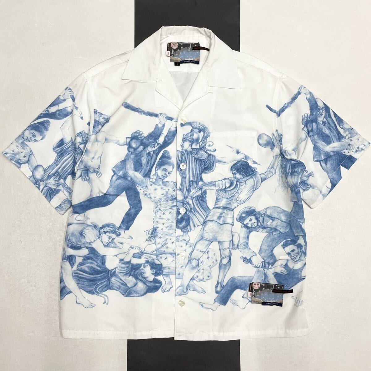 16AW PRADA Christopher Chemin Shirt プラダ シャツ 半袖 important ones拍卖