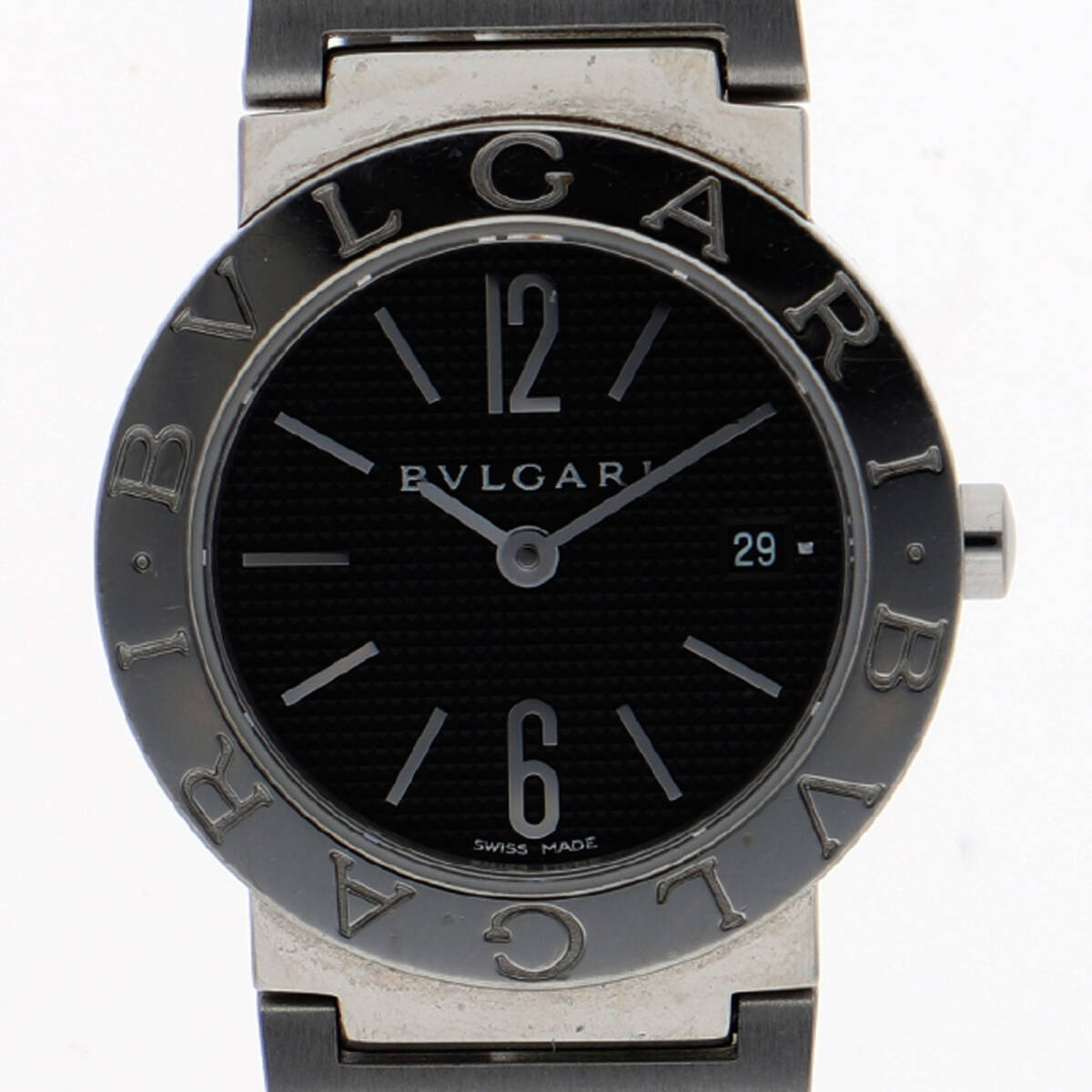 BVLGARI ブルガリ BB26SS ブルガリブルガリ ブラックダイヤル SS クオーツ レディース【135737】拍卖