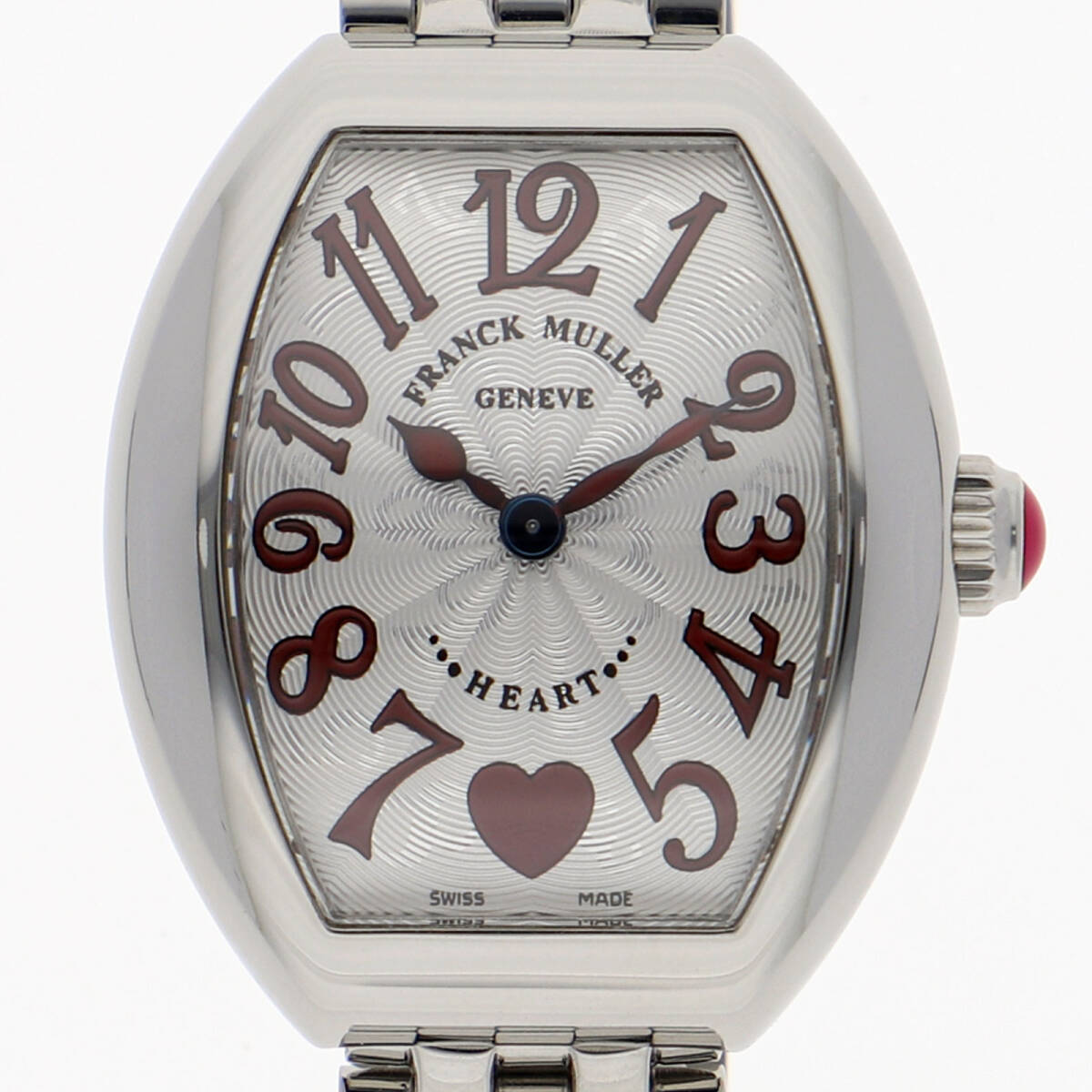 FRANCK MULLER フランクミュラー 5002SQZC6HJ ハートトゥハート シルバーダイヤル SS クオーツ レディース【136100】拍卖