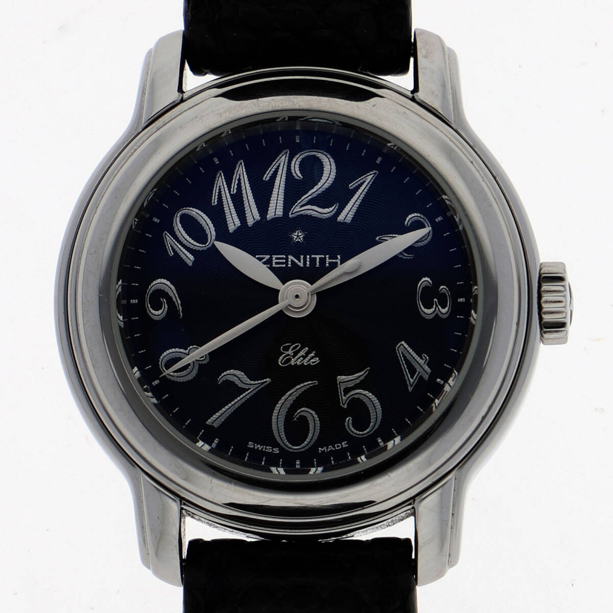 ZENITH ゼニス 03.1220.67 ベイビースターエリート ブラックダイヤル SS 自動巻き レディース【136818】拍卖