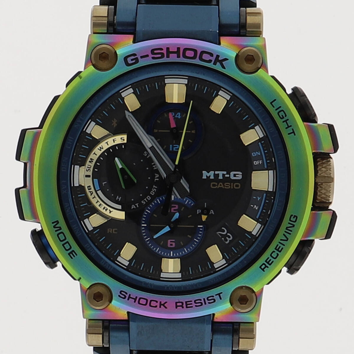 CASIO カシオ MTG-B1000RB-2AJR Gショック ブラックダイヤル SS/ラバー ソーラー メンズ【137041】拍卖