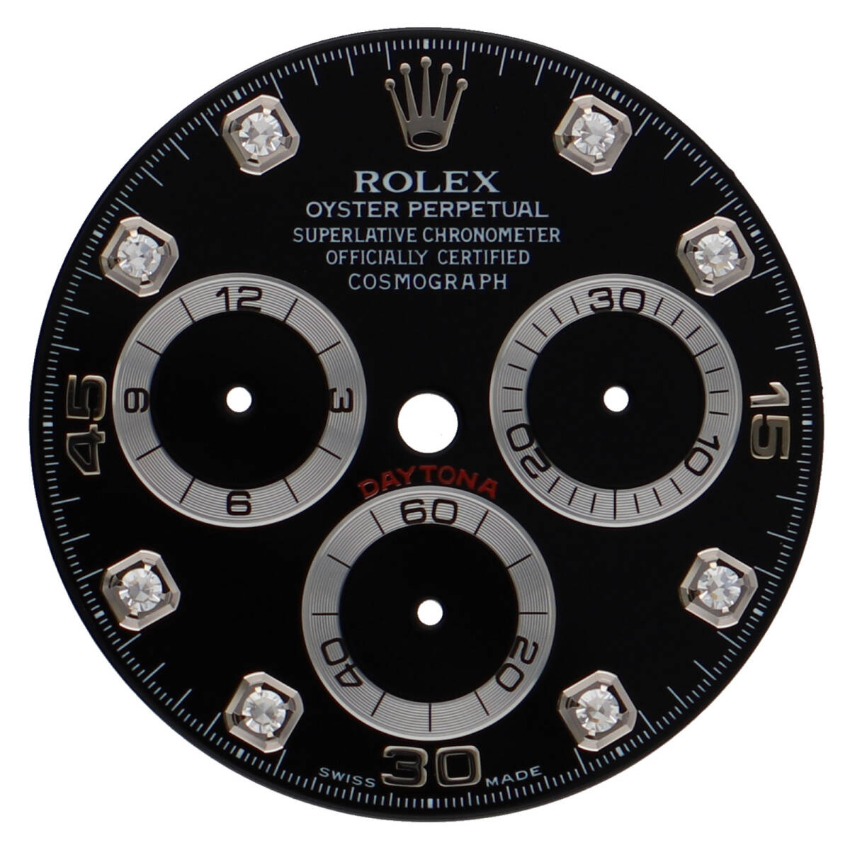 ROLEX ロレックス 116519G 116519G用文字盤 針セット ブラックダイヤル SS【136862】拍卖