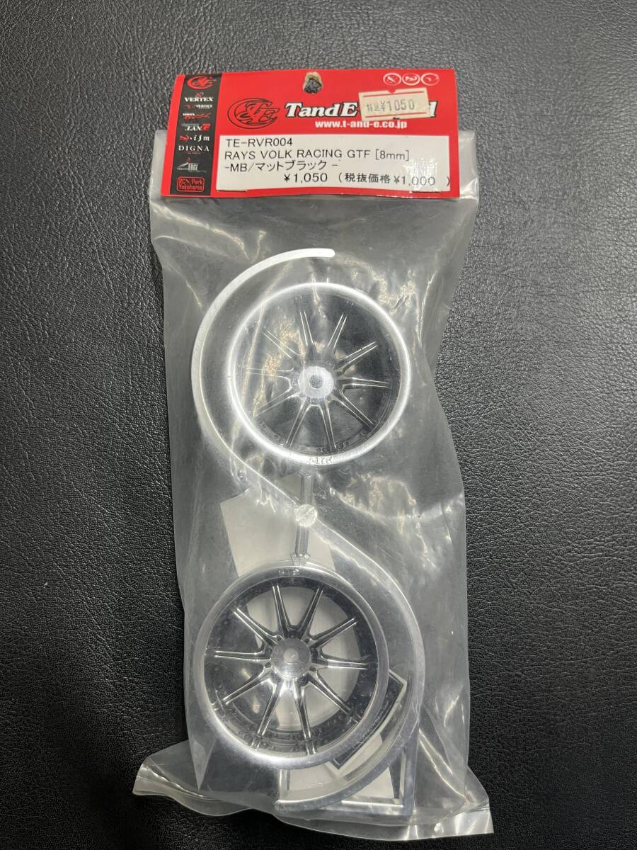 レア TE-RVR004 RAYS VOLK RACING GTF 8mm -MB マットブラック 未使用品拍卖