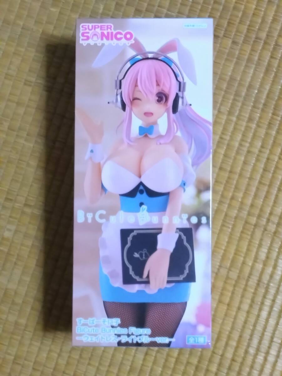 すーぱーそに子 BiCute Bunnies Figure -ウェイトレス・ライトブルーver.-拍卖