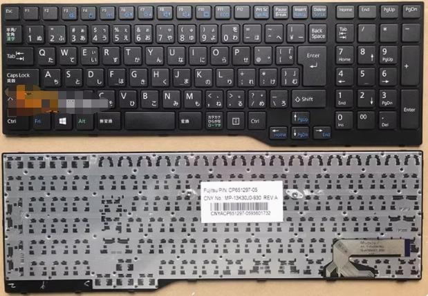 新品 富士通 FMV LIFEBOOK AH40/C1 AH40/M AH40/R AH40/S AH40/X AH41/C3 AH42/R 日本語キーボード 黒拍卖