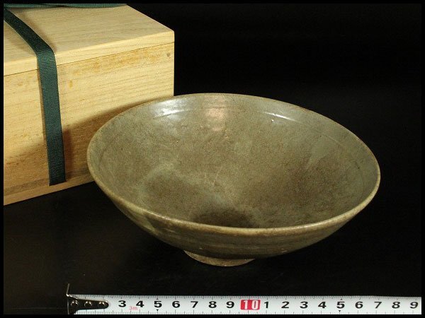 【金閣】中国美術 内花紋 碗 φ17cm 旧家蔵出 送料無料(LC484)拍卖