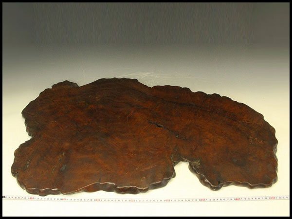 【銀閣】自然木 葡萄木 敷板 大判 91.5cmx55.5cm 花梨 紅木 銘木 旧家蔵出 送料無料(A461)拍卖