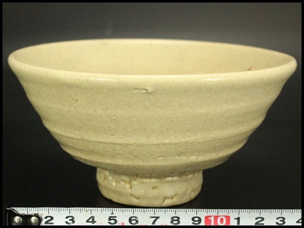 【銀閣】茶道具 井戸茶碗 時代物 骨董 旧家蔵出 送料無料(BB467)拍卖