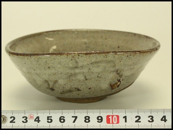 【銀閣】茶道具 絵唐津 茶碗 骨董 古美術 旧家蔵出 送料無料(BB459)拍卖