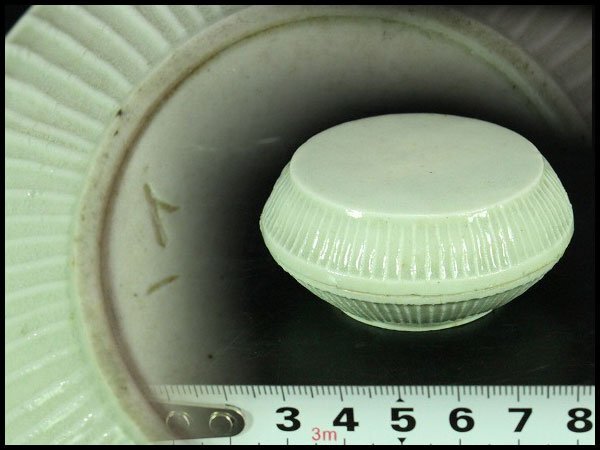 【金閣】中国美術 唐物 青白磁 香合 茶道具伝来 送料無料(YC378)拍卖