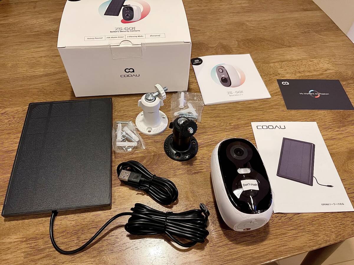 300万画素 太陽光充電防犯カメラ拍卖