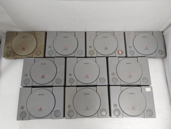 まとめ売り 10台 SONY プレステ1 PlayStation1  ジャンク 140サイズ拍卖