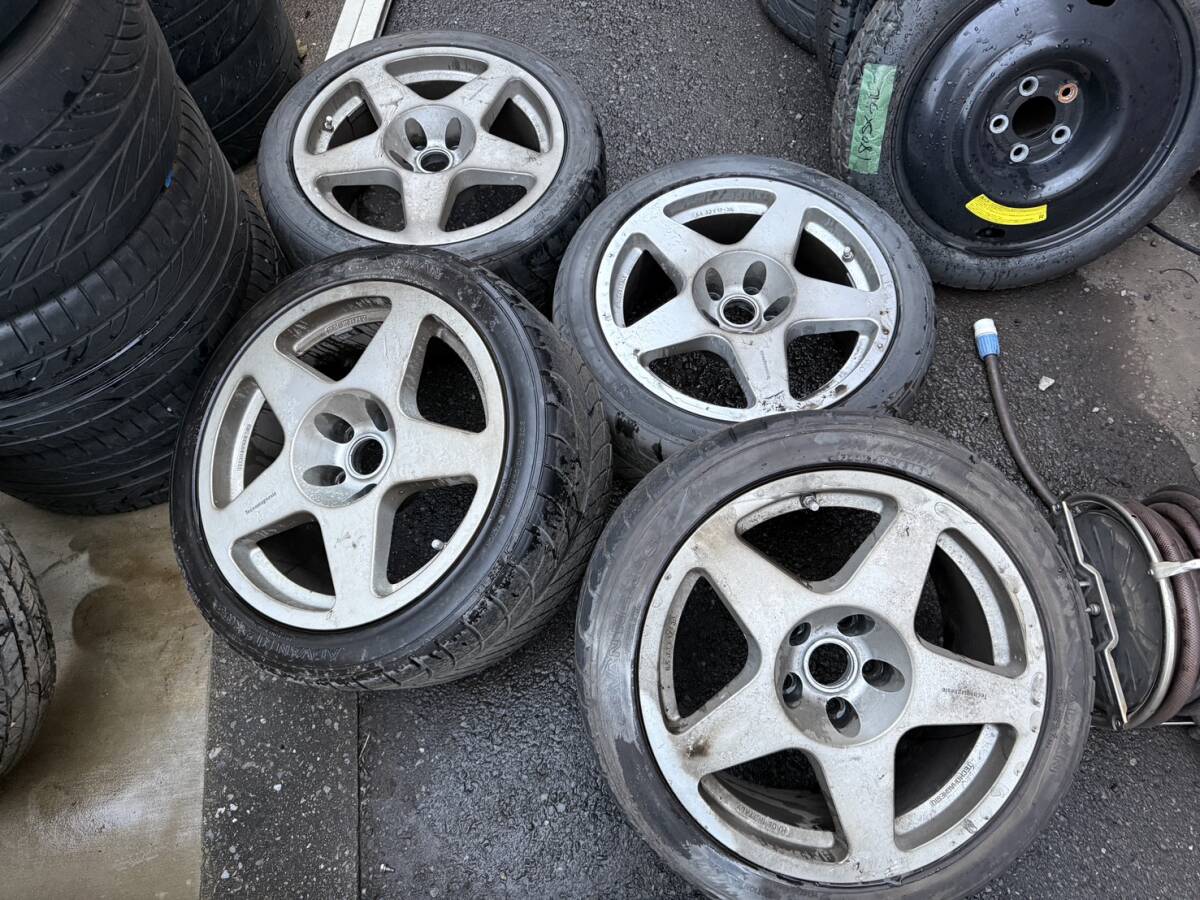 テクノマグネシオ ホイール 114.3 R32 GTR 17インチ 8.5J拍卖