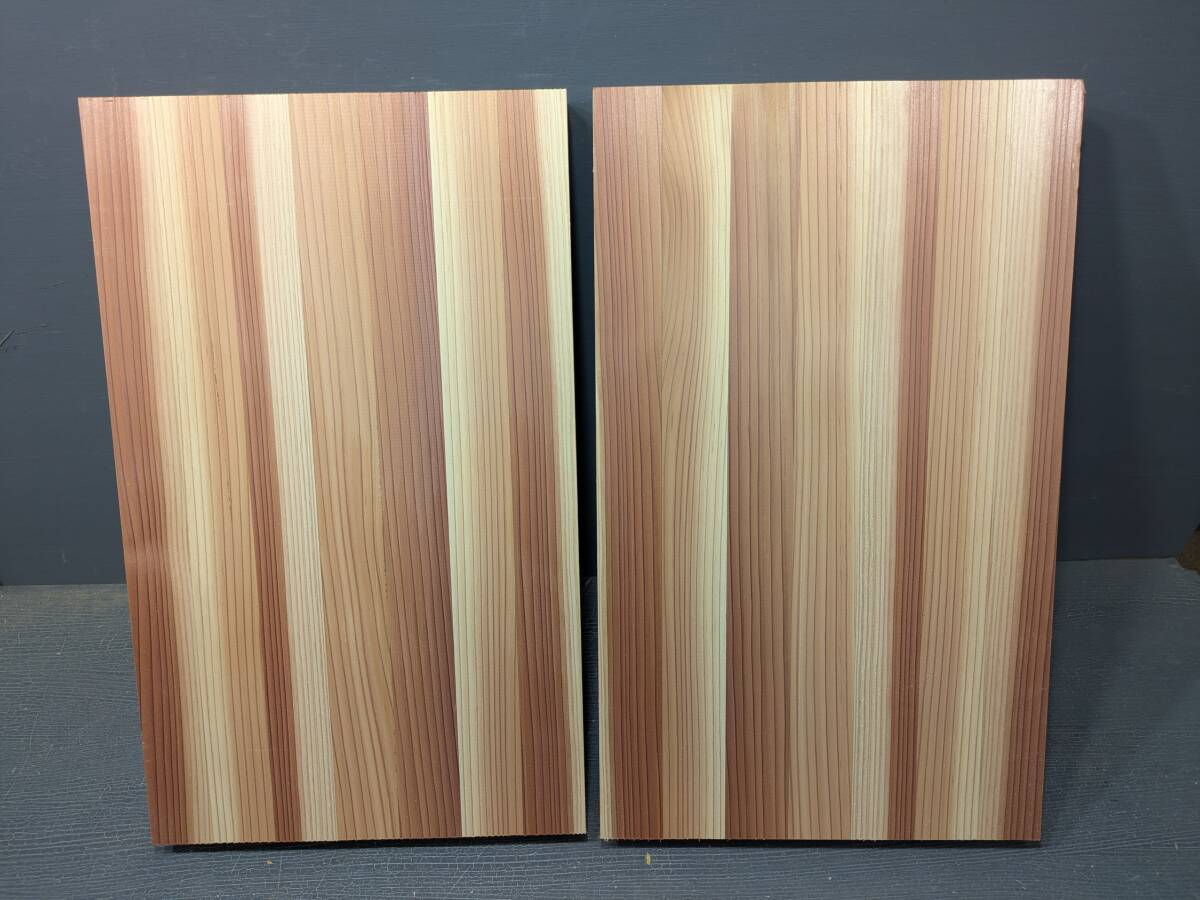 w-478 杉 スギ 集成板材 2枚セット 木工・DIYなどに拍卖