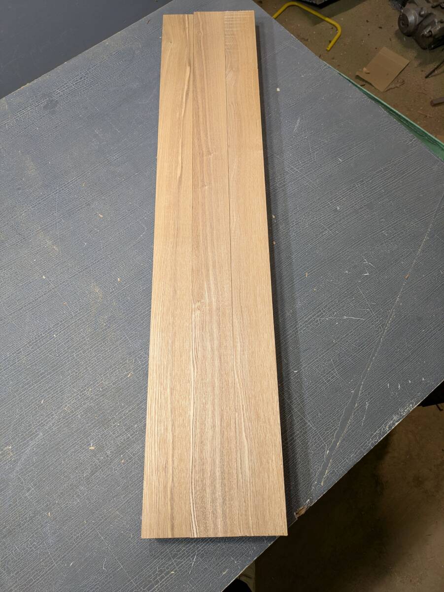 w-463 タモ 角材 3本セット 木工・DIYなどに拍卖