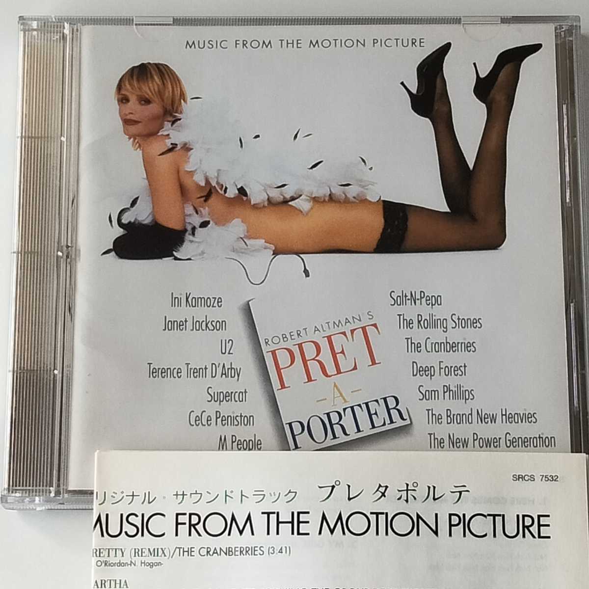 【国内盤サントラCD】プレタポルテ サウンドトラック(SRCS-7532)PRET A PORTER/U2/JANET JACKSON/THE ROLLING STONES/TERENCE TRENT D'ARBY拍卖