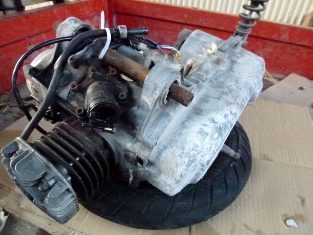 ヤマハ ジョグアプリオエンジンジャンク部品取り拍卖