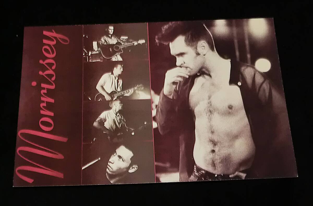 希少 モリッシー Morrissey 英国製 ポストカード Made England ザ・スミス The Smiths ロカビリー レトロ ヴィンテージ 90年代 洋楽拍卖