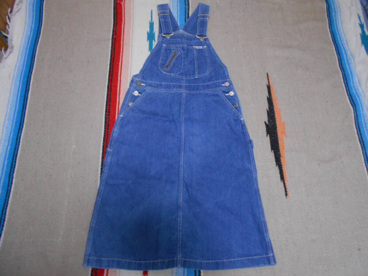 1970年代製 CONRON DUNGAREES オーバーオール スカート ビンテージ つなぎ ペインターパンツ ワークウェアーVINTAGE HOTROD BIKER CAFE拍卖